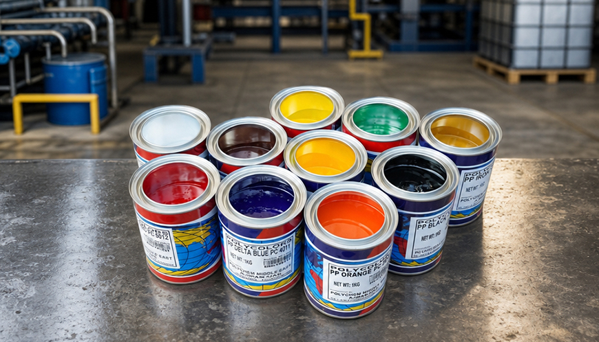 Polycolors Pigment Pastes & LANXESS GRC Pigments for All Resin Systems